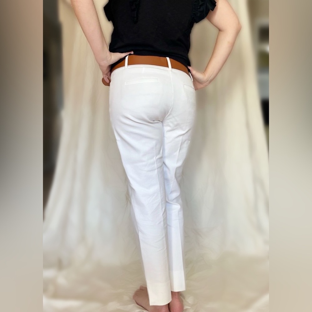 Ann Taylor Loft Marisa white pants size 4